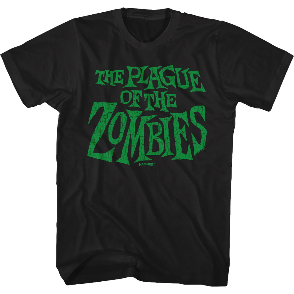 The Plague Of The Zombies Logo Hammer Films Tshirt